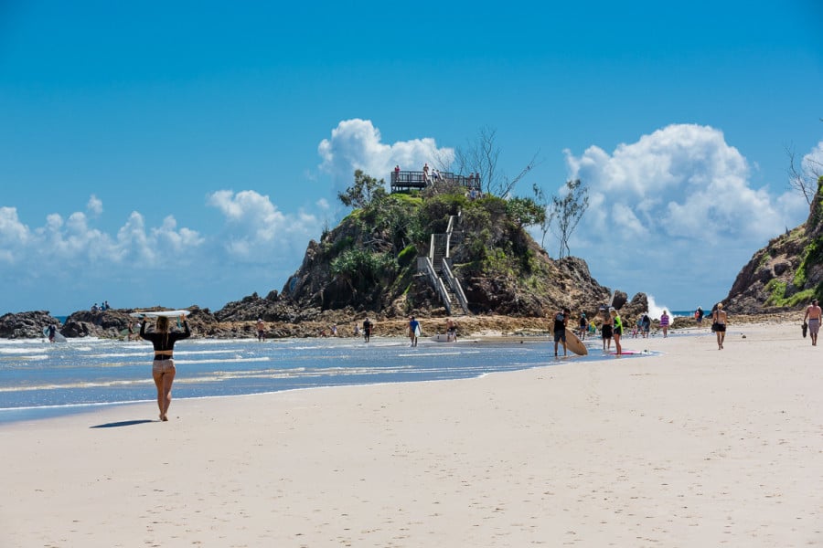 byron bay the pass